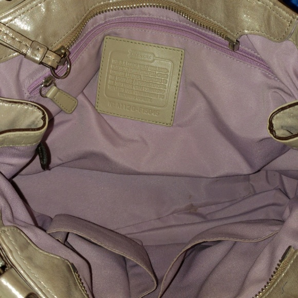 Vintage Authentic Coach top zip Soho shoulder bag - Picture 4 of 7